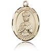 14kt Yellow Gold 3/4in St Henry II Medal