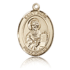 14kt Yellow Gold 3/4in St Paul the Apostle Medal