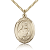 Gold Filled 3/4in St Thomas the Apostle Medal & 18in Chain
