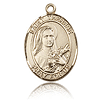 14kt Yellow Gold 3/4in St Therese of Lisieux Medal
