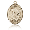14kt Yellow Gold 3/4in St Madeline Medal