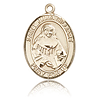 14kt Yellow Gold 3/4in St Julia Billiart Medal