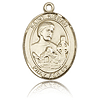 14kt Yellow Gold 3/4in St Kieran Medal