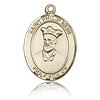 14kt Yellow Gold 3/4in St Philip Neri Medal