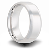 Cobalt 8mm Polished Pipe Cut Band with Bevels