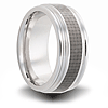8mm Cobalt Ring with Carbon Fiber Inlay