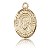 14kt Yellow Gold 1/2in St Francis de Sales Charm