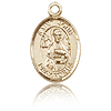 14kt Yellow Gold 1/2in St John the Apostle Charm