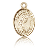 14kt Yellow Gold 1/2in St Philomena Charm