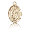 14kt Yellow Gold 1/2in St Monica Charm