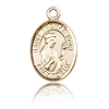14kt Yellow Gold 1/2in St Thomas More Charm