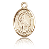 14kt Yellow Gold 1/2in St Veronica Charm