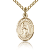 Gold Filled 1/2in St Juan Diego Charm & 18in Chain