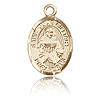 14kt Yellow Gold 1/2in St Julie Billiart Charm
