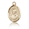 14kt Yellow Gold 1/2in St Ignatius Medal