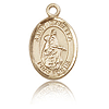 14kt Yellow Gold 1/2in St Isabella Charm