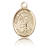 14kt Yellow Gold 1/2in St Peter Nolasco Charm