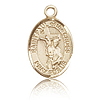 14kt Yellow Gold 1/2in St Paul of the Cross Charm