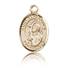 14kt Yellow Gold 1/2in St Rene Goupil Charm