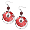 Los Angeles Angels of Anaheim Game Day Earrings