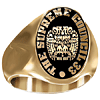 Artisan 2 Headed Eagle Masonic Ring