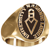 Artisan Masonic Masonic Ring with Trowel