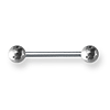 Externally Threaded Stainless Steel 14 Gauge Barbell 5/8in Long