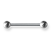 Externally Threaded Stainless Steel 14 Gauge Barbell 3/4in Long