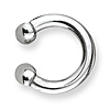 Stainless Steel Circular Barbell 6 Gauge 5/8in