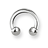 Stainless Steel Circular Barbell 10 Gauge 3/8in