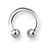 Stainless Steel Circular Barbell 12 Gauge 7/16in