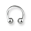 Stainless Steel Circular Barbell 14 Gauge 7/16in