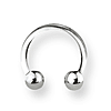 Stainless Steel Circular Barbell 16 Gauge 3/8in