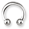 Stainless Steel Circular Barbell 8 Gauge 5/8in