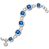 8in Toronto Blue Jays Crystal Legend Bracelet