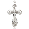 Sterling Silver Jumbo 1 7/8in Orthodox Cross