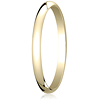 10kt Yellow Gold 2mm Oval Wedding Band