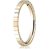 14kt Yellow Gold 2mm Wedding Band with Squares