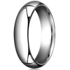 14kt White Gold 6mm Heavy Comfort Fit Wedding Band