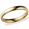 14k Yellow Gold 3.5mm Comfort Fit Wedding Band