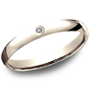 14kt Rose Gold .02 CT Diamond Promise Ring