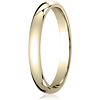 14k Yellow Gold 3mm Heavy Comfort Fit Wedding Band