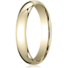14kt Yellow Gold 4mm Comfort Fit Wedding Band
