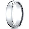 10kt White Gold 6mm Comfort Fit Wedding Band