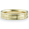 14kt Yellow Gold 4mm Satin Band with Rounded Edges