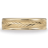 14k Yellow Gold 6mm Woven Wedding Band