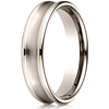 5.5mm 14kt Rose Gold Concave Wedding Band