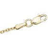 14kt Yellow Gold 1.75mm Diamond-cut Cable Chain