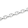 Sterling Silver 6.75mm Flat Cable Chain