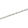 Sterling Silver 1.25mm Diamond-Cut Snake Chain
